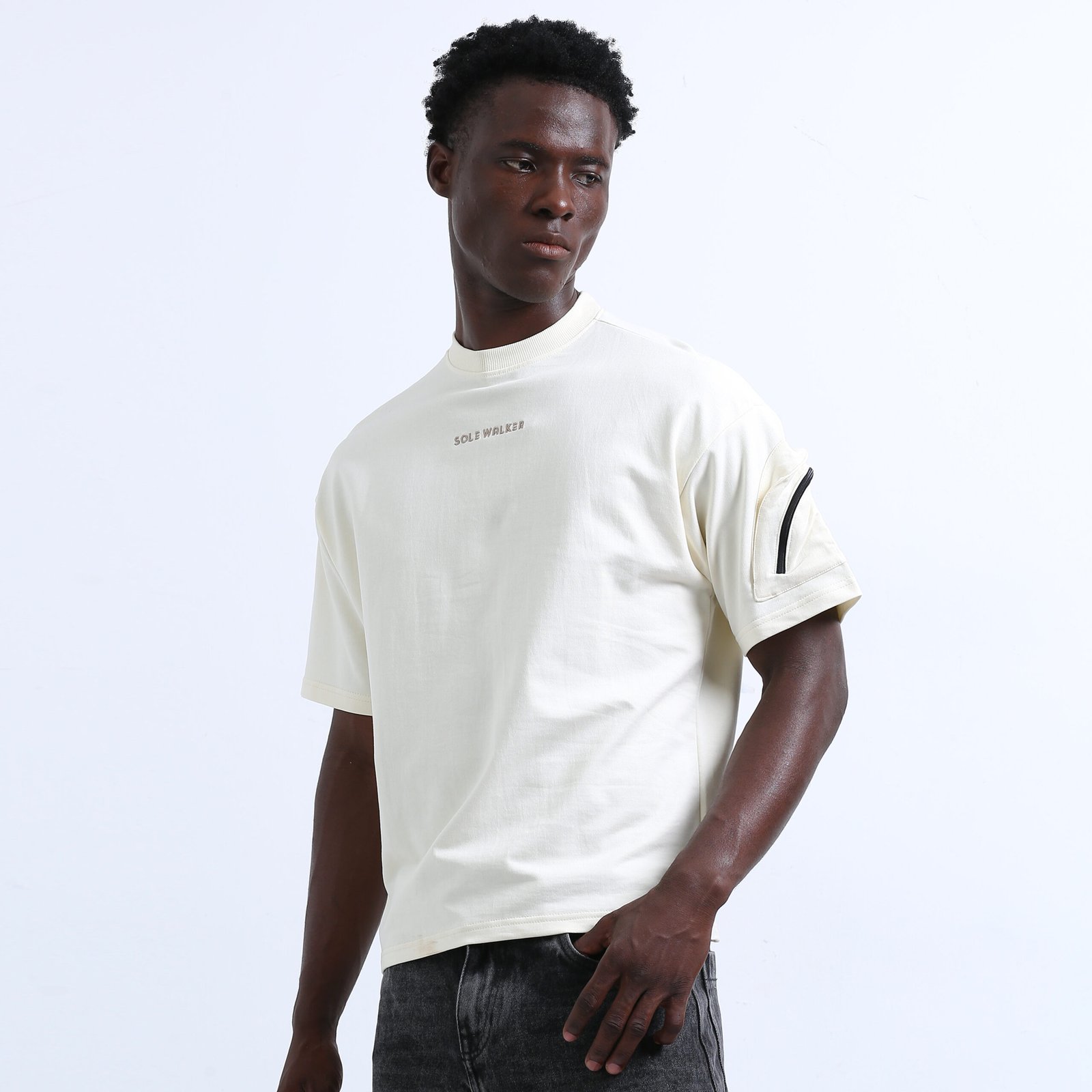 EMBROYDERED SW T-SHIRT