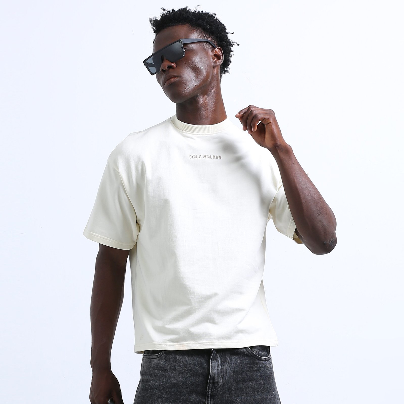 EMBROYDERED SW T-SHIRT - Image 2