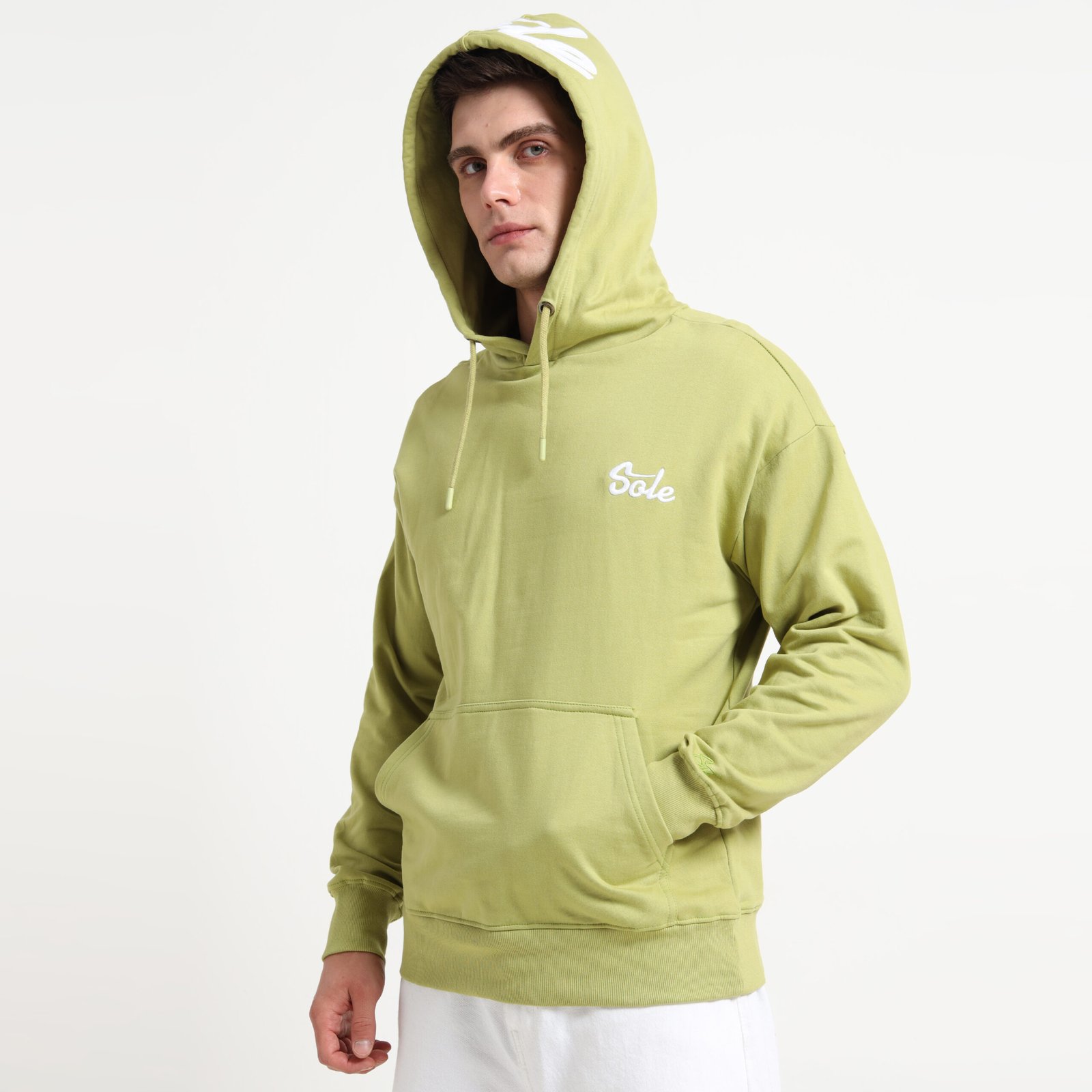 SOLE EMBROYDERED BASIC HOODIE