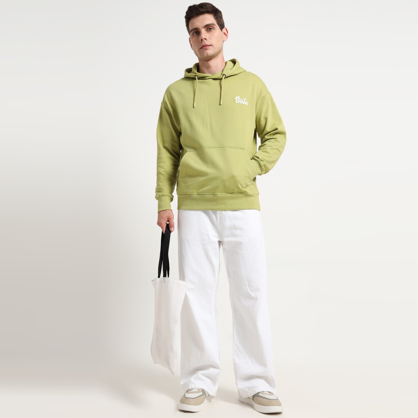 SOLE EMBROYDERED BASIC HOODIE - Image 8