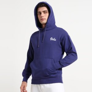 SOLE EMBROYDERED BASIC HOODIE
