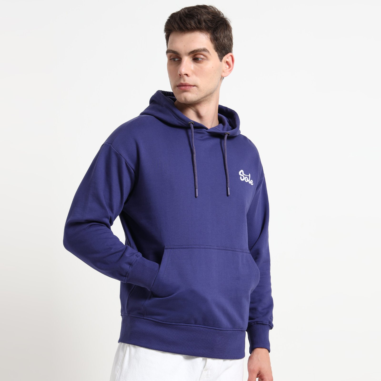 SOLE EMBROYDERED BASIC HOODIE - Image 5