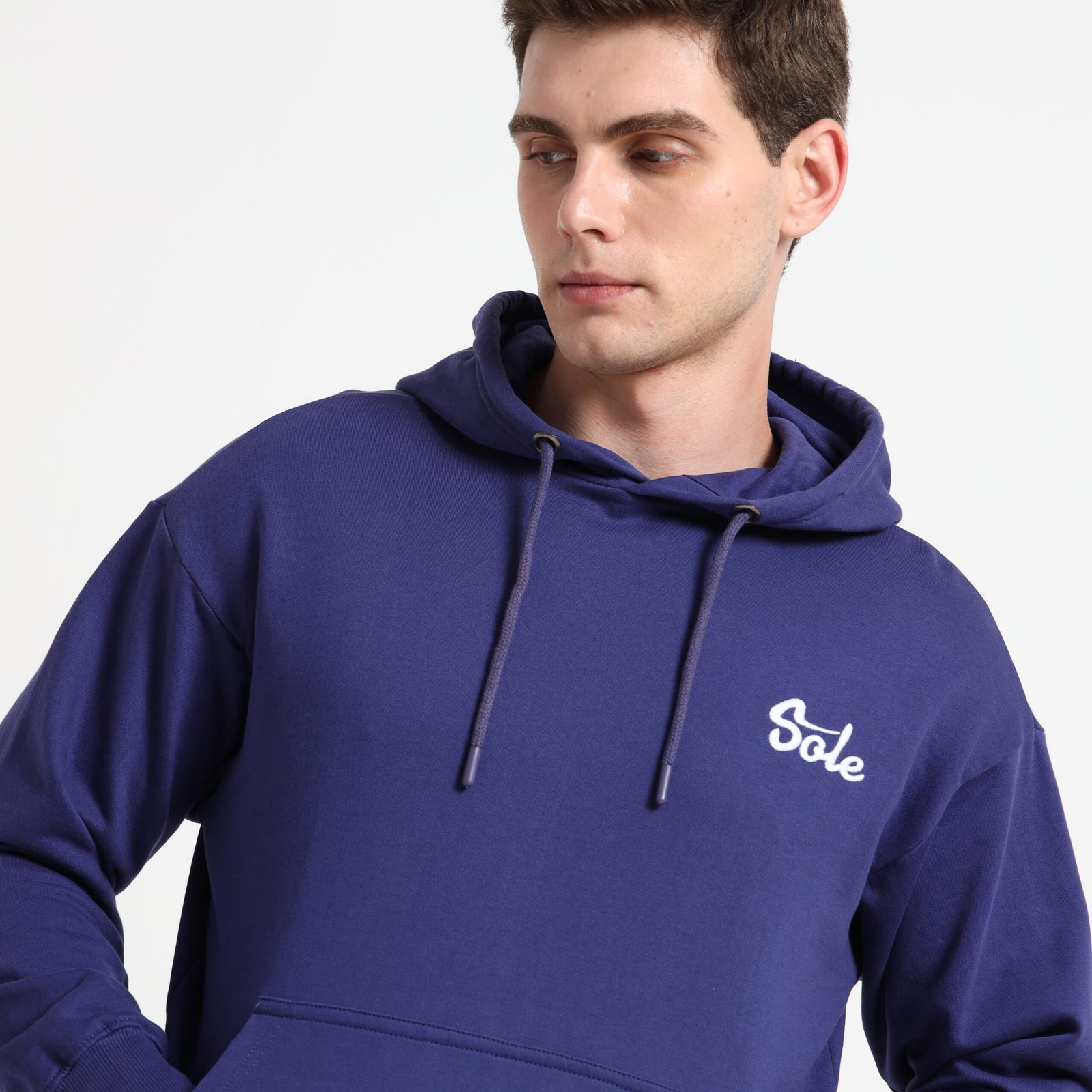 SOLE EMBROYDERED BASIC HOODIE - Image 7