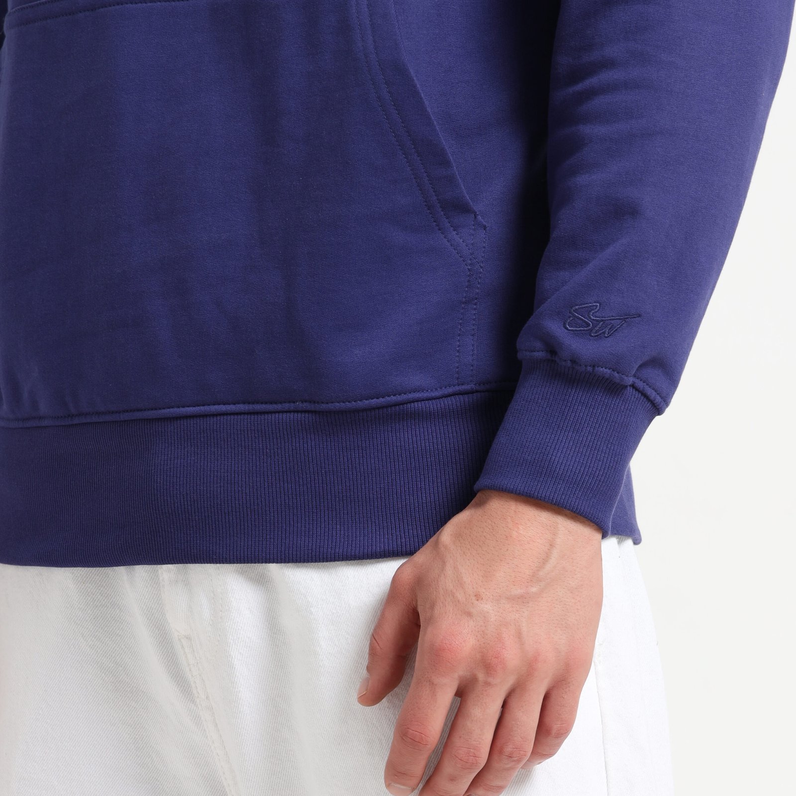 SOLE EMBROYDERED BASIC HOODIE - Image 8